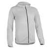 MEN'S TRAIL RUNNING LONG-SLEEVED WINDPROOF JACKET - GREY