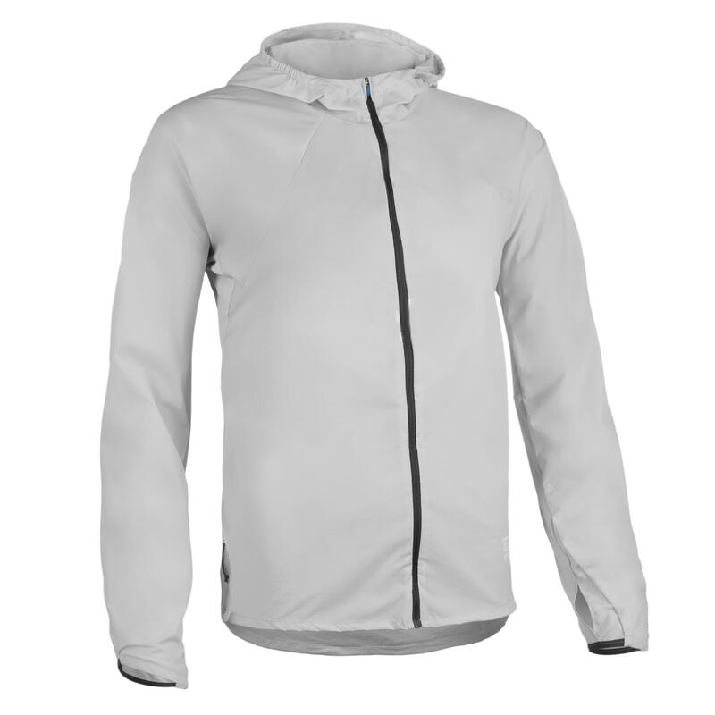 Men's Trail Running Windproof Jacket - grey