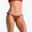 Bikini-Hose Damen seitlich gebunden Sofy bronze