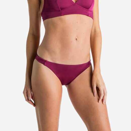 
      Bas de maillot de bain femme ALY BORDEAUX  forme classique aux bords fins
  