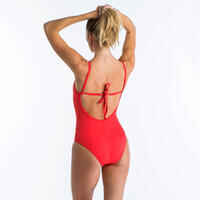 Women's ONE-PIECE Swimsuit X- or U-Shaped Back CLOE - RED