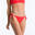 Braguita bikini Mujer surf lazos rojo