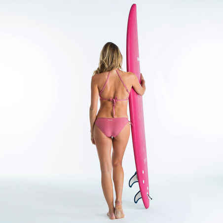 Bikini-Hose Damen seitlich gebunden Sofy rosa