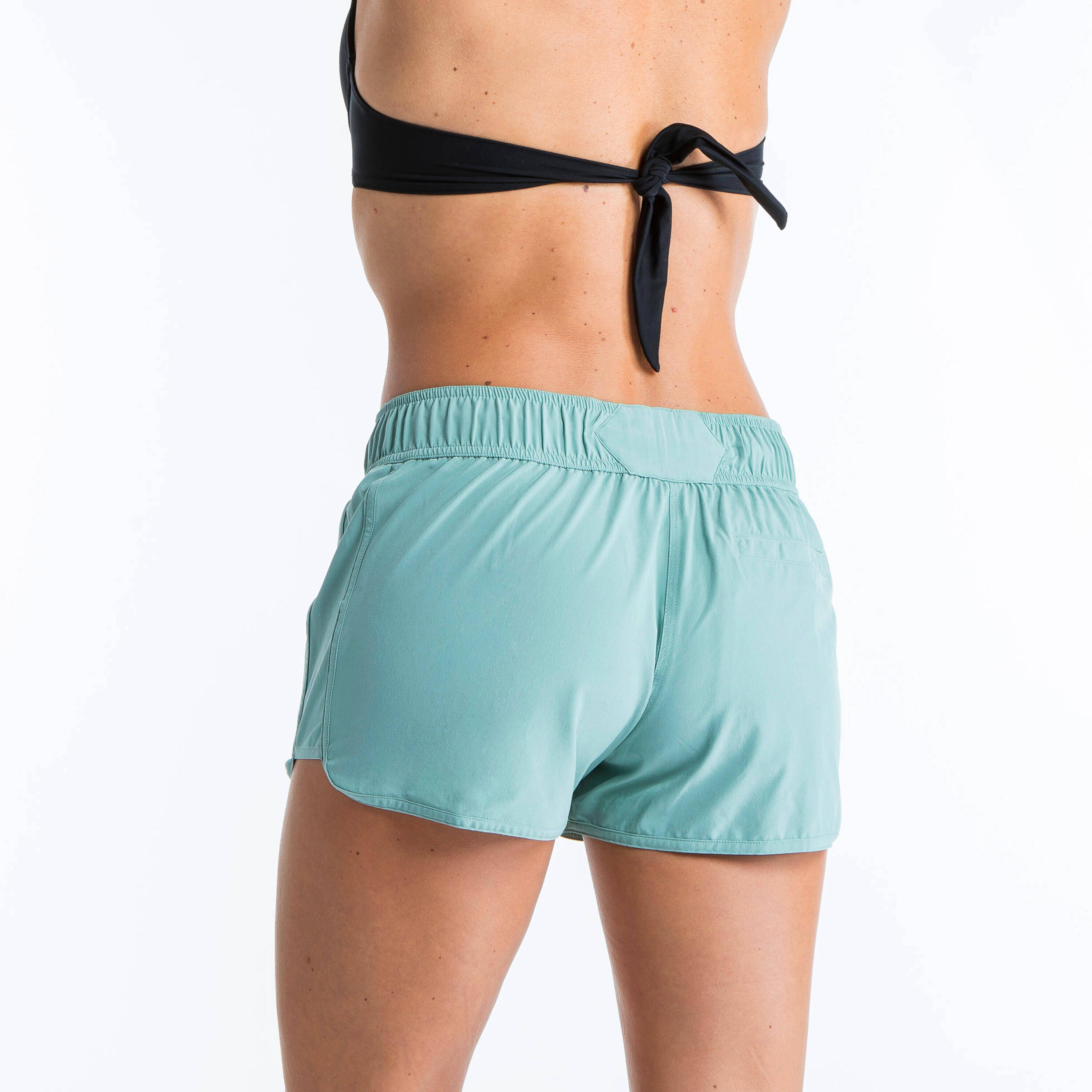 Women Surfing Boardshorts - Khaki -  3