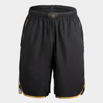 Men's Basketball Shorts SH900 - Black/Grey/Gold