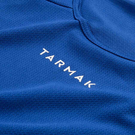 Boys'/Girls' Beginner Sleeveless Basketball Jersey T100 - Blue