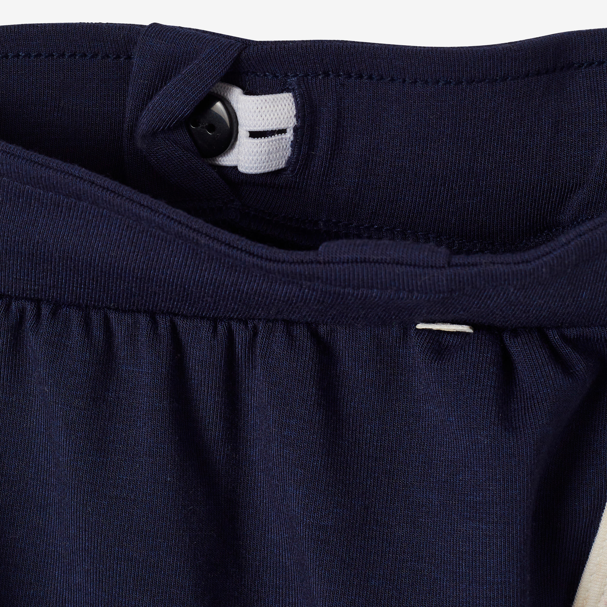 Kids' Breathable Adjustable Shorts 500 - Navy Blue 5/9