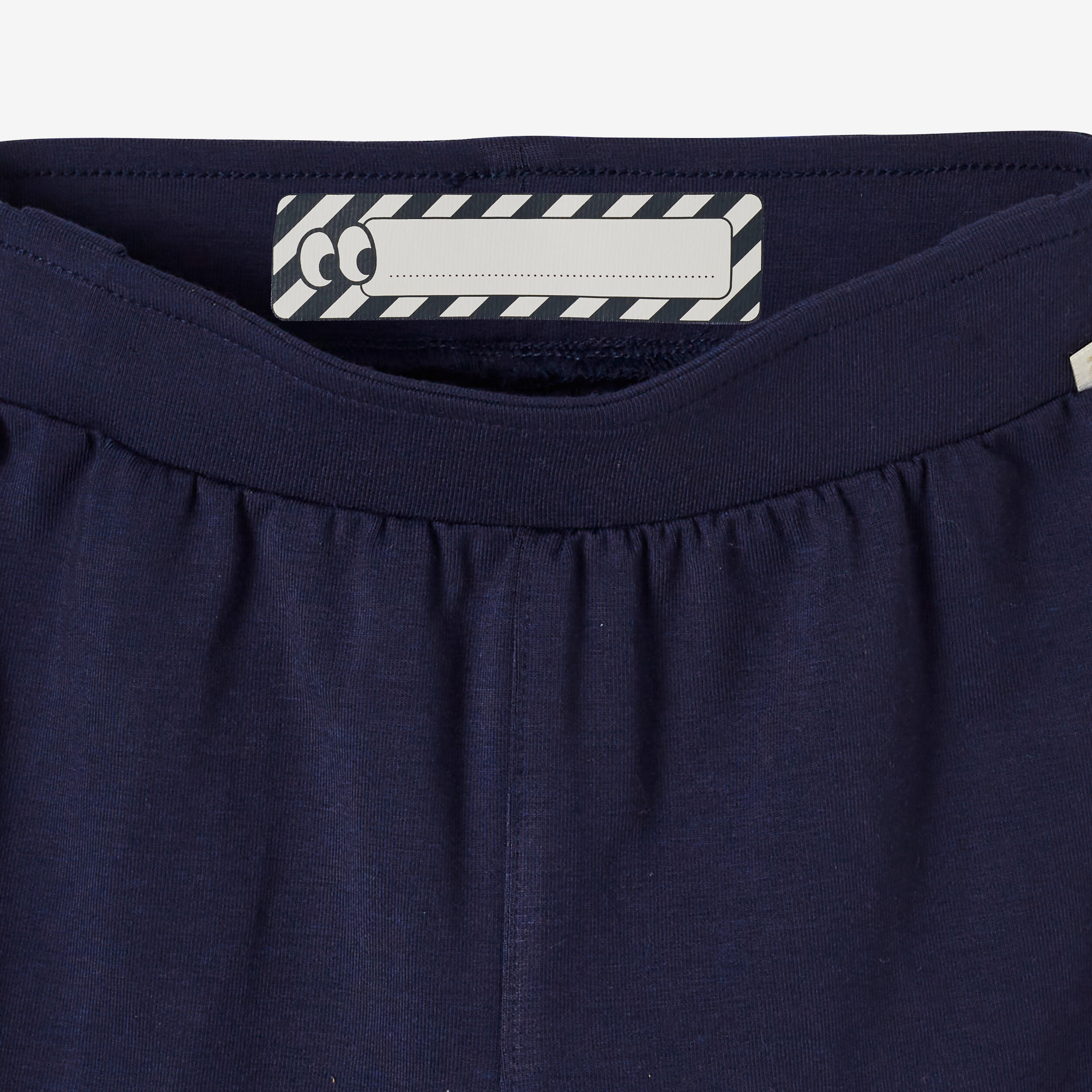 Kids' Breathable Adjustable Shorts 500 - Navy Blue 6/10