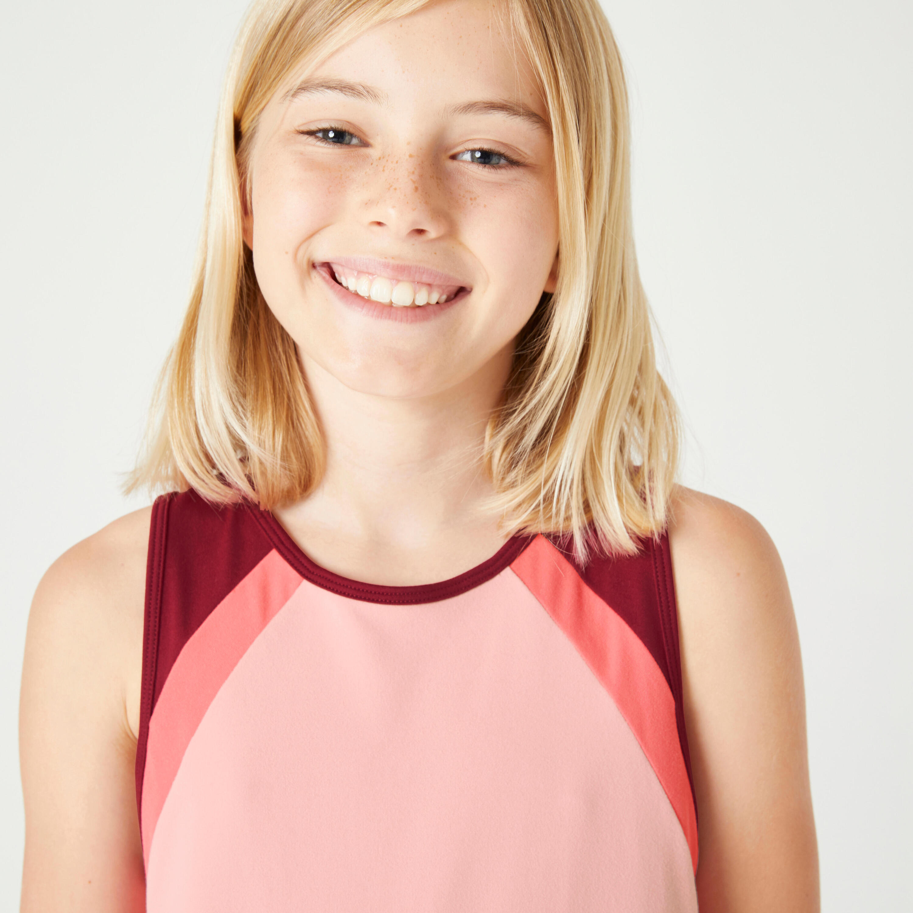 Débardeur Camisole Fille Marks & Spencer – Rose – Taille 4-5 Ans – Col Carré – NEUF SANS ÉTIQUETTES