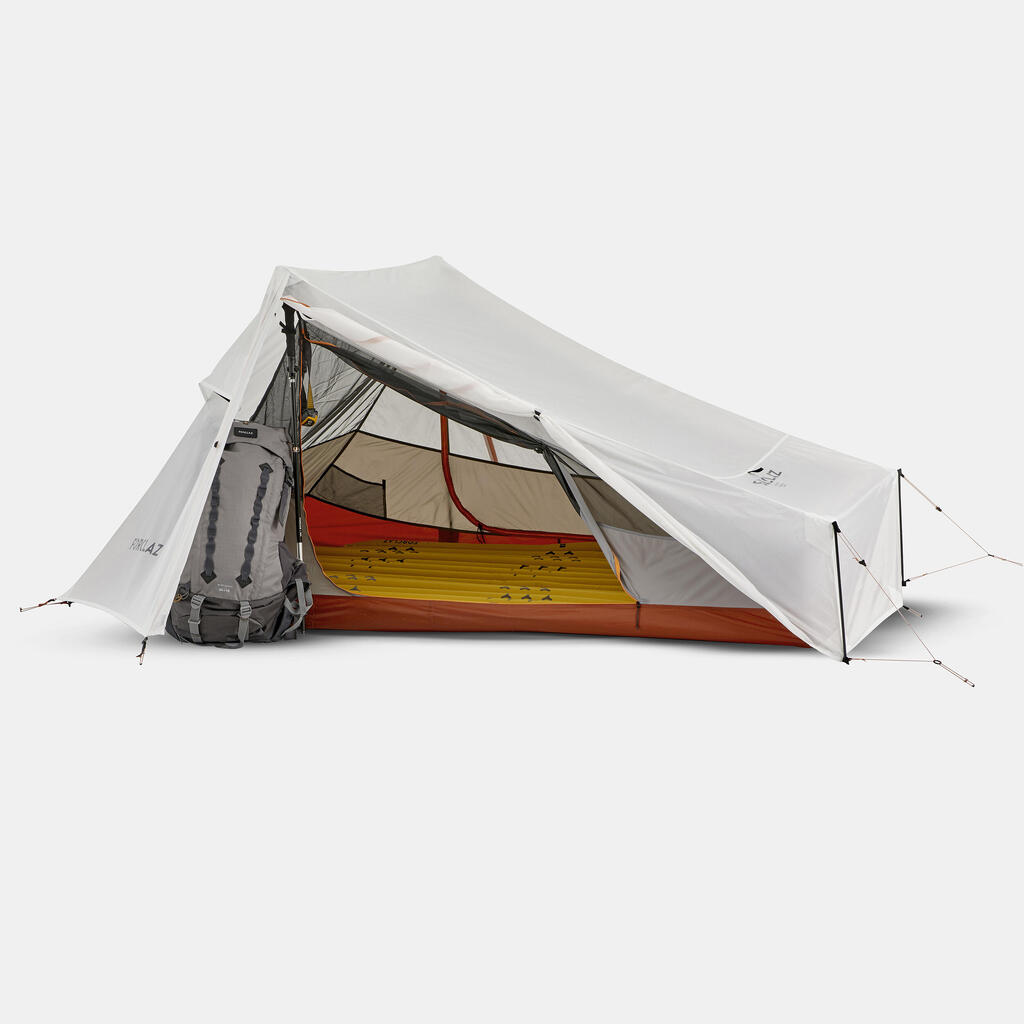 Trekkingzelt Tarp - MT900 V2 Minimal Editions ungefärbt - 2 Personen 