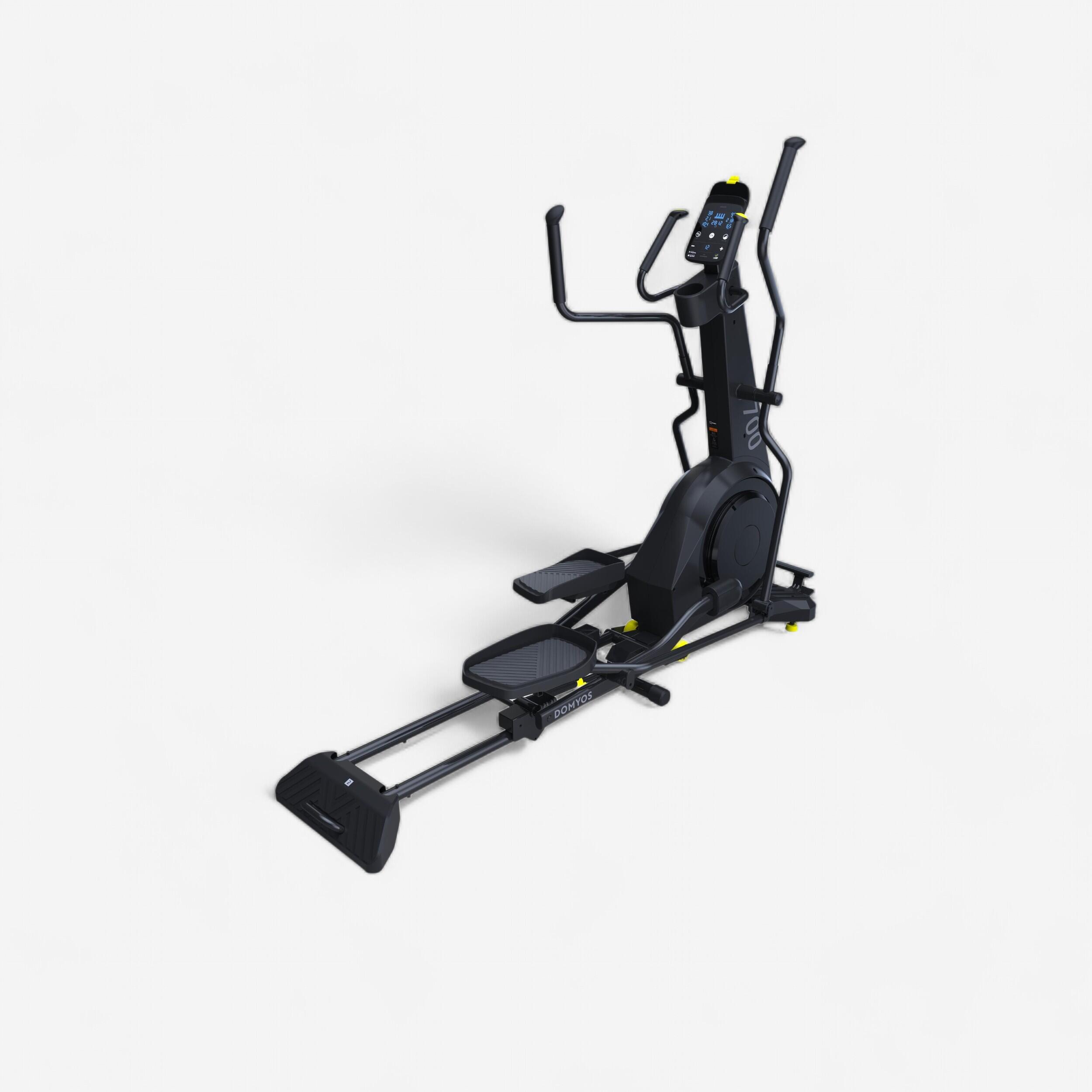 Elliptical front wheel 700 foldable, self-powered and connected