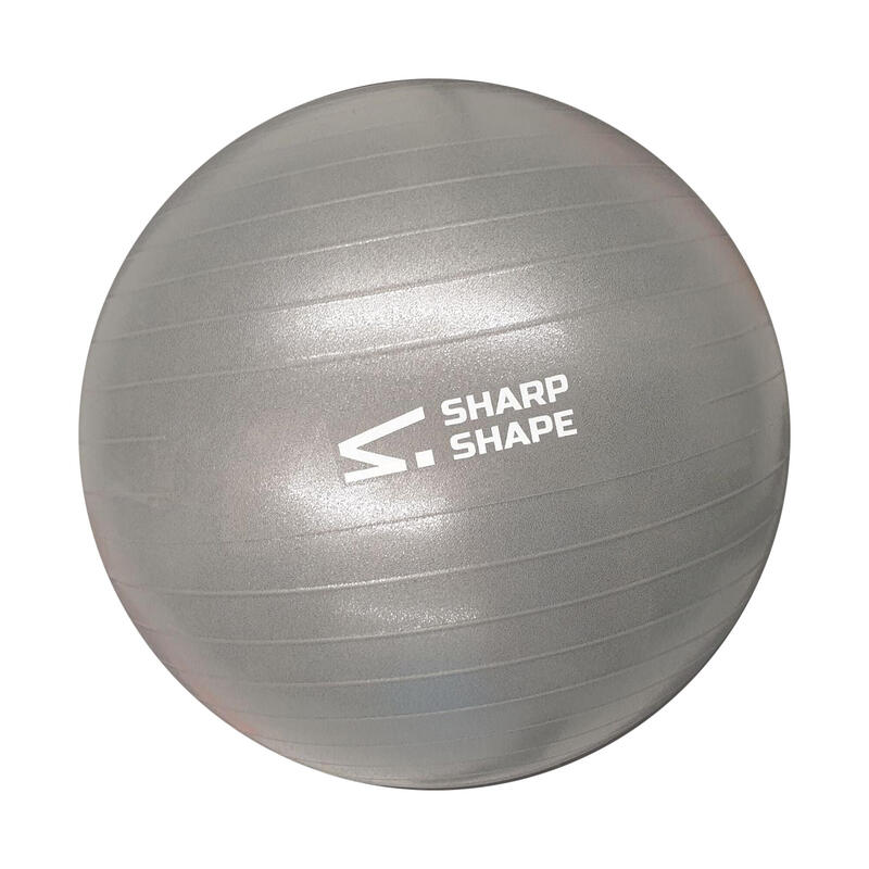 Gymnastický míč Sharp Shape Šedý