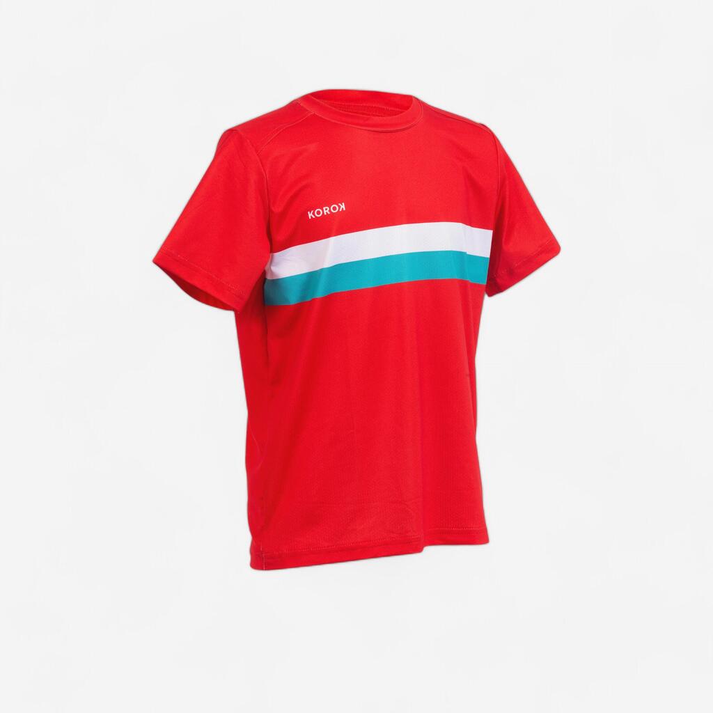 Kids' Warm-Up Field Hockey Jersey - Red