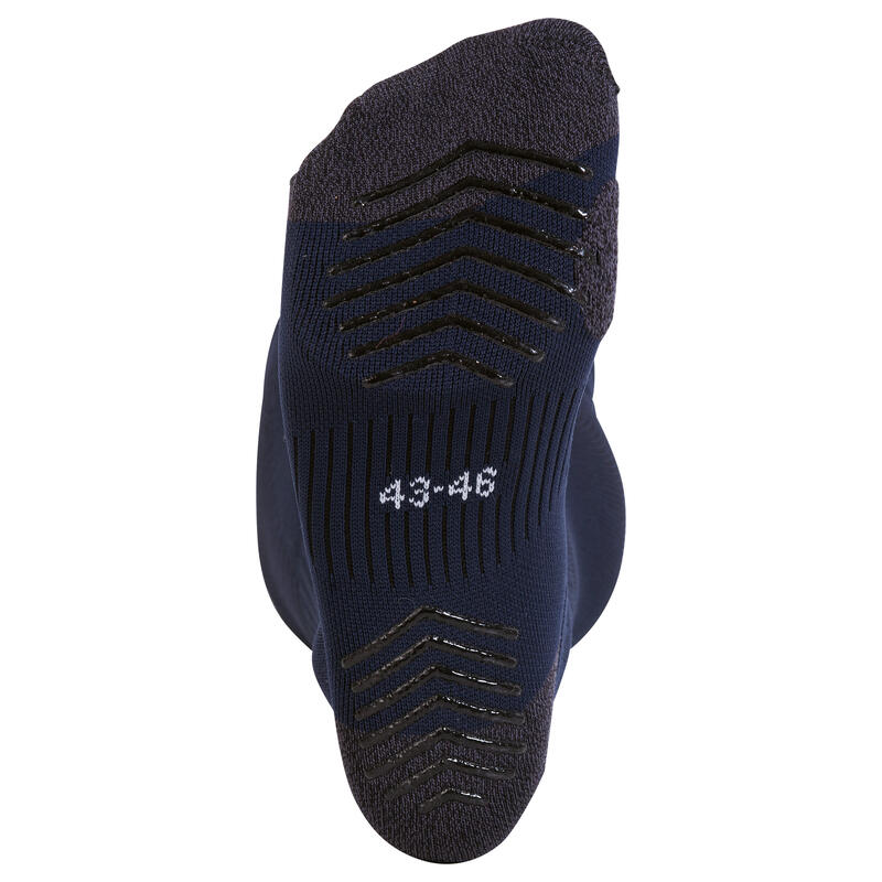 Hockeysokken voor volwassenen hoge intensiteit FH900 marineblauw