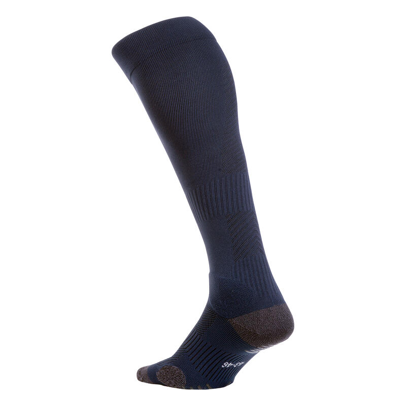 Chaussettes de hockey sur gazon adulte intensité forte FH900 Bleu marine