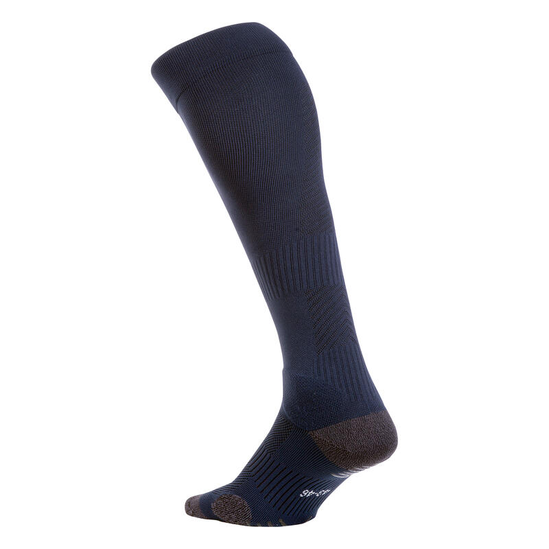 Socken Feldhockey FH900 hohe Spielintensität Erwachsene marineblau