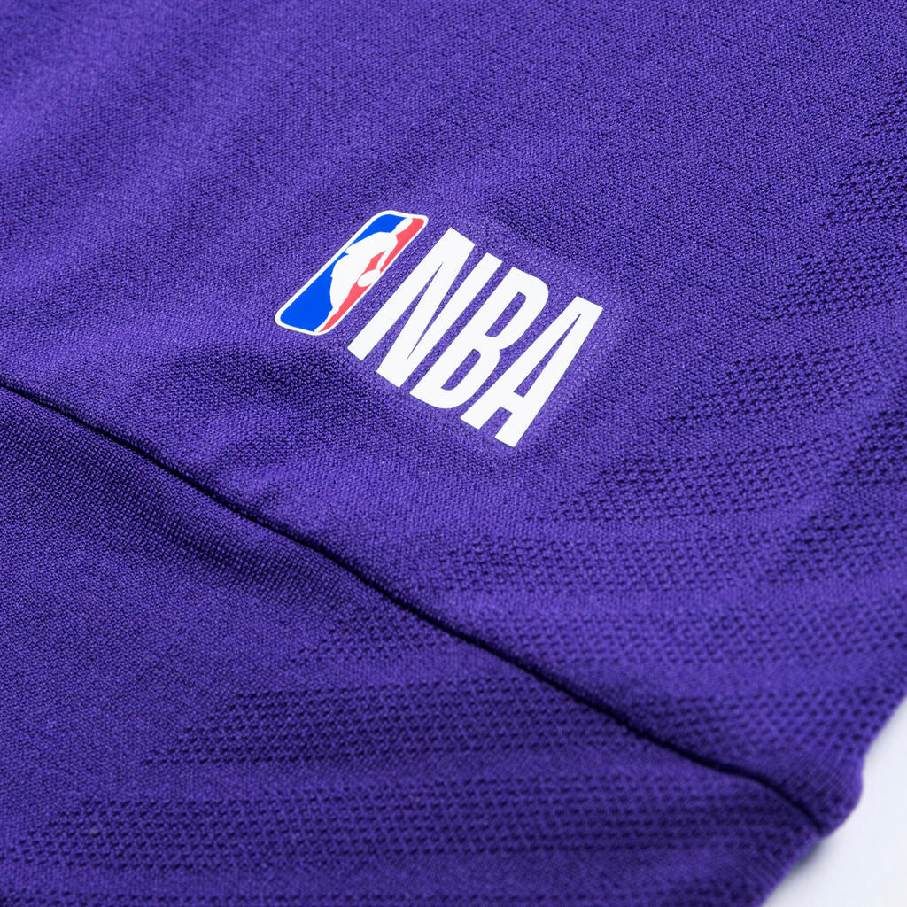 PODMAJICA ZA KOŠARKU UT500 DEČJA - NBA BRUKLIN NETSI/BELA