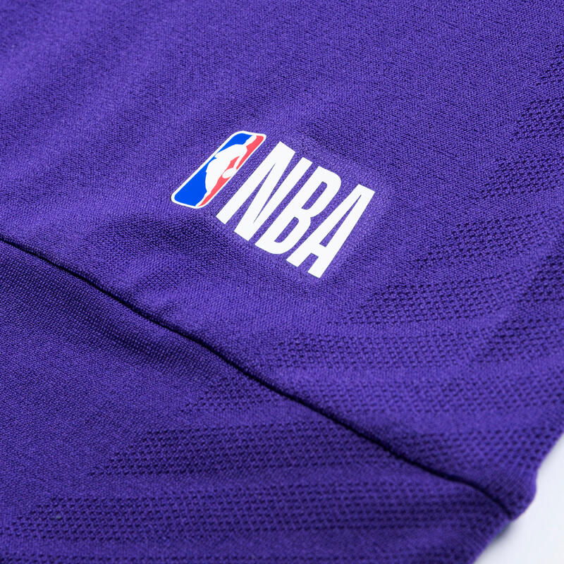 Gyerek aláöltözet mez UT500 NBA Los Angeles Lakers, lila 