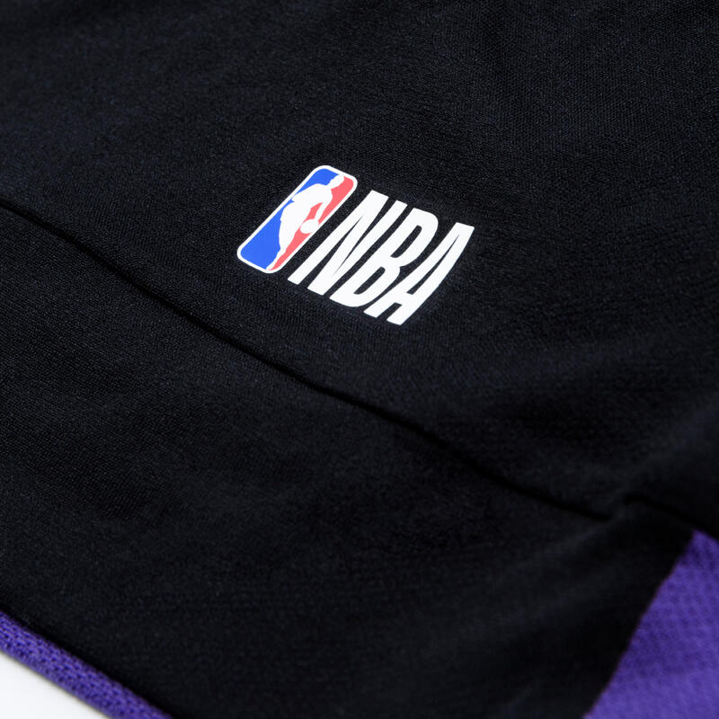 NBA Ondershirt basketbal kind UT500 Los Angeles Lakers zwart