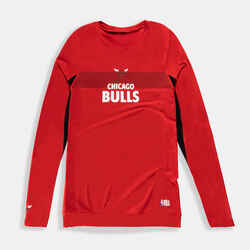 Men's/Women's Basketball Base Layer Jersey UT500 - NBA Chicago Bulls/Red