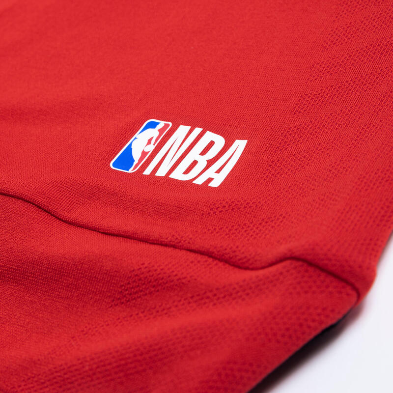 Bluză termică Baschet UT500 NBA Chicago Bulls Roșu Adulți 
