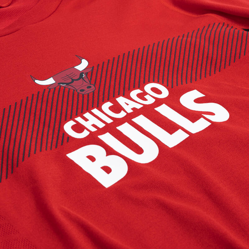 Camisola Térmica de Basquetebol Adulto NBA Chicago Bulls UT500 Vermelho