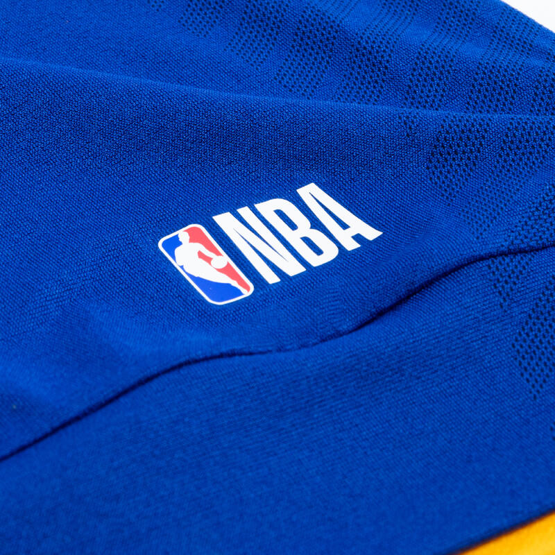 Ondershirt voor basketbal heren/dames NBA Golden State Warriors UT500 blauw