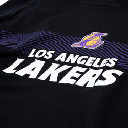New Era NBA FOIL TEE LOS ANGELES LAKERS - Maillot NBA - black/noir 