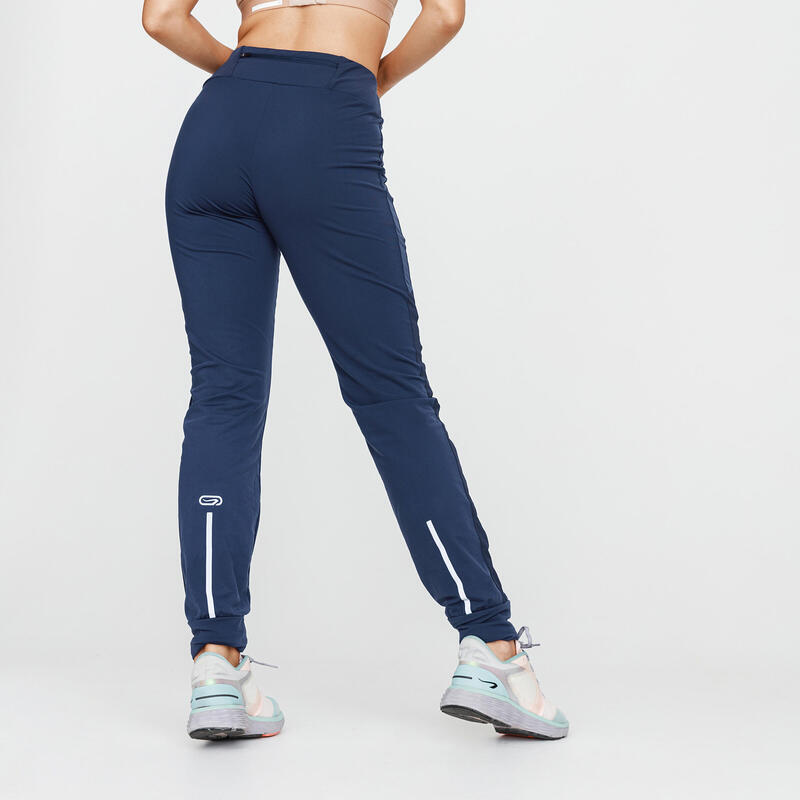Pantalon de jogging running chaud femme - Warm bleu roi