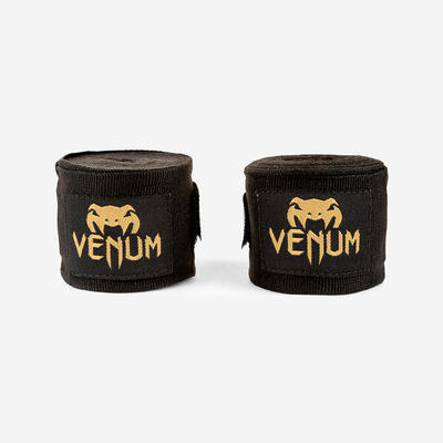 Fasce boxe Venum Kontact 4m nero-oro
