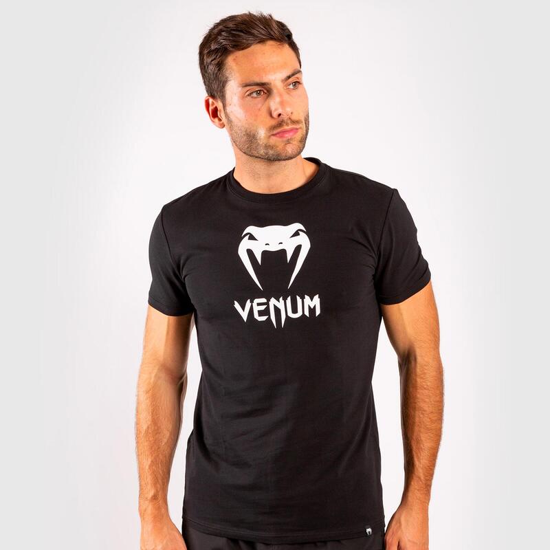 T-shirt voor boksen Classic zwart