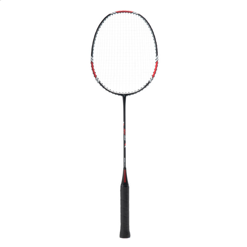 Raquette De Badminton Adulte BR 160 - Gris/Rouge