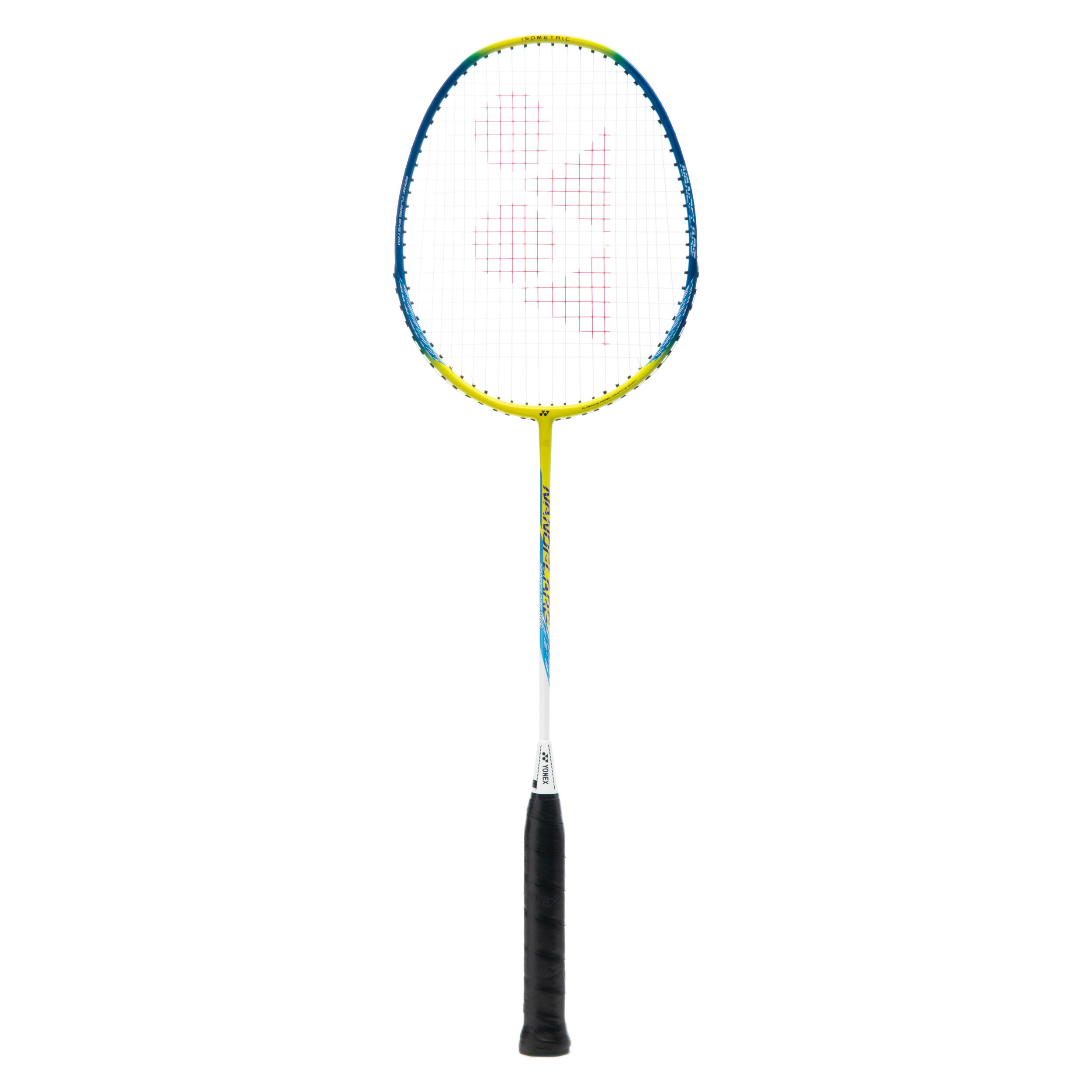 RachetÄƒ Badminton Nanoflare 100 Galben-Albastru AdulÈ›i