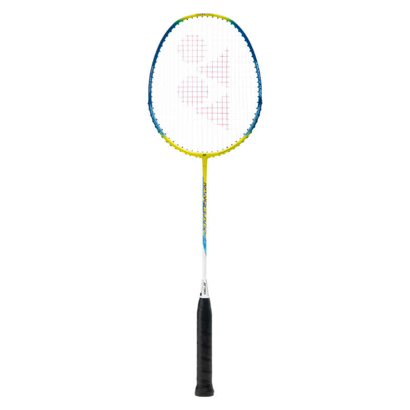 Badmintonschläger Yonex Nanoflare 100 gelb/blau Media 1