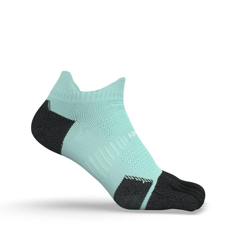 RUN900 Running 5-Finger Invisible Fine Socks - Green