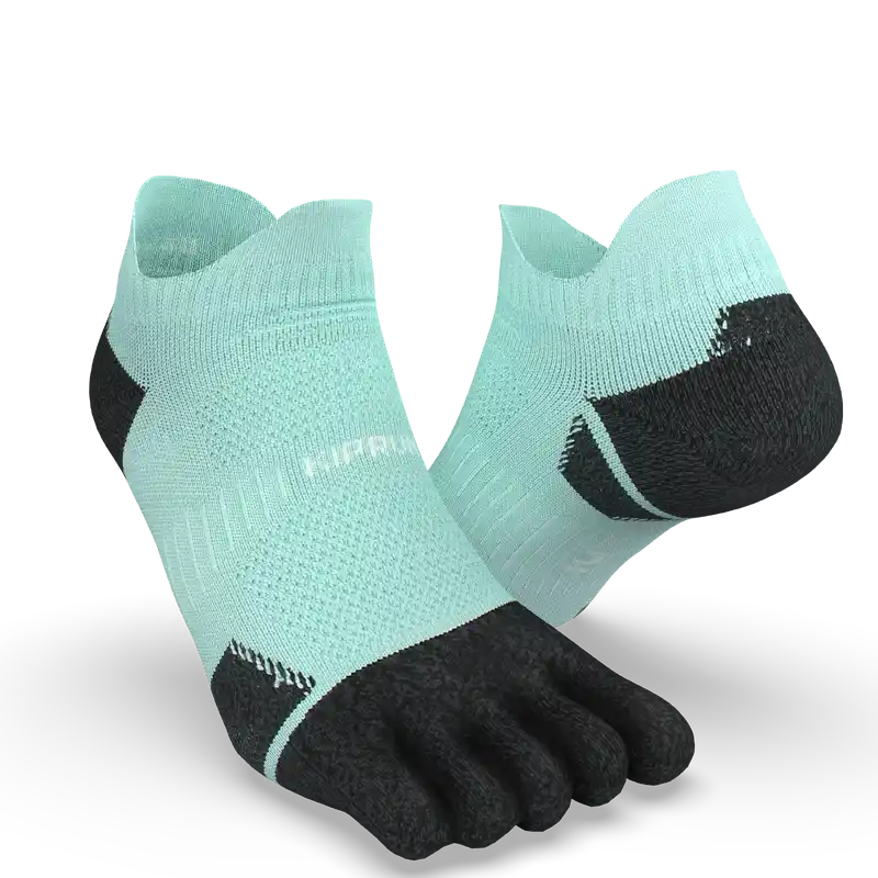 RUN900 Running 5-Finger Invisible Fine Socks - Green