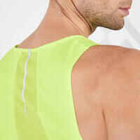 Kiprun Light Men's Running Breathable Tank Top - yellow