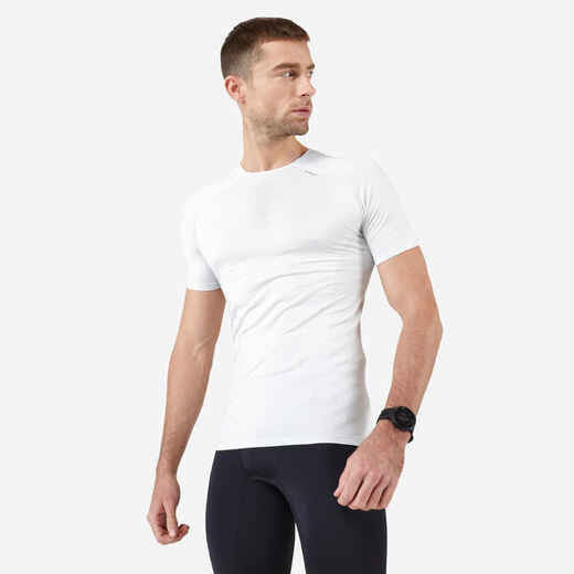 
      Pánske bežecké tričko Kiprun Skincare priedušné biele
  
