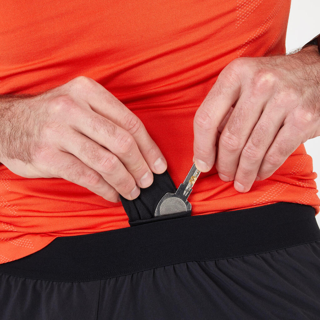 Šorts za trčanje Kiprun Run 500 Comfort muški - plavi
