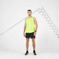Kiprun Light Men's Running Breathable Tank Top - yellow