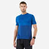 Pánske priedušné bežecké tričko Kiprun Care s krátkym rukávom modré