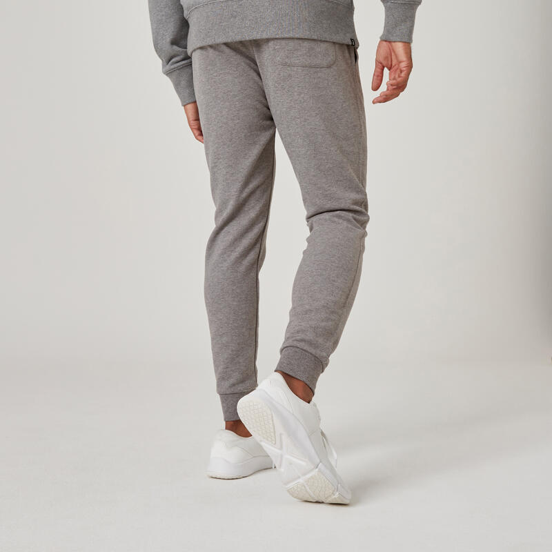 Jogginghose Herren Slim - 500 grau 