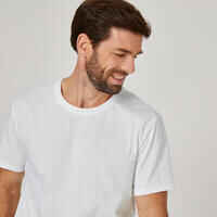 Men's Regular Fitness T-Shirt Sportee - White