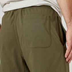 Men's Fitness Shorts 500 Essentials - Khaki