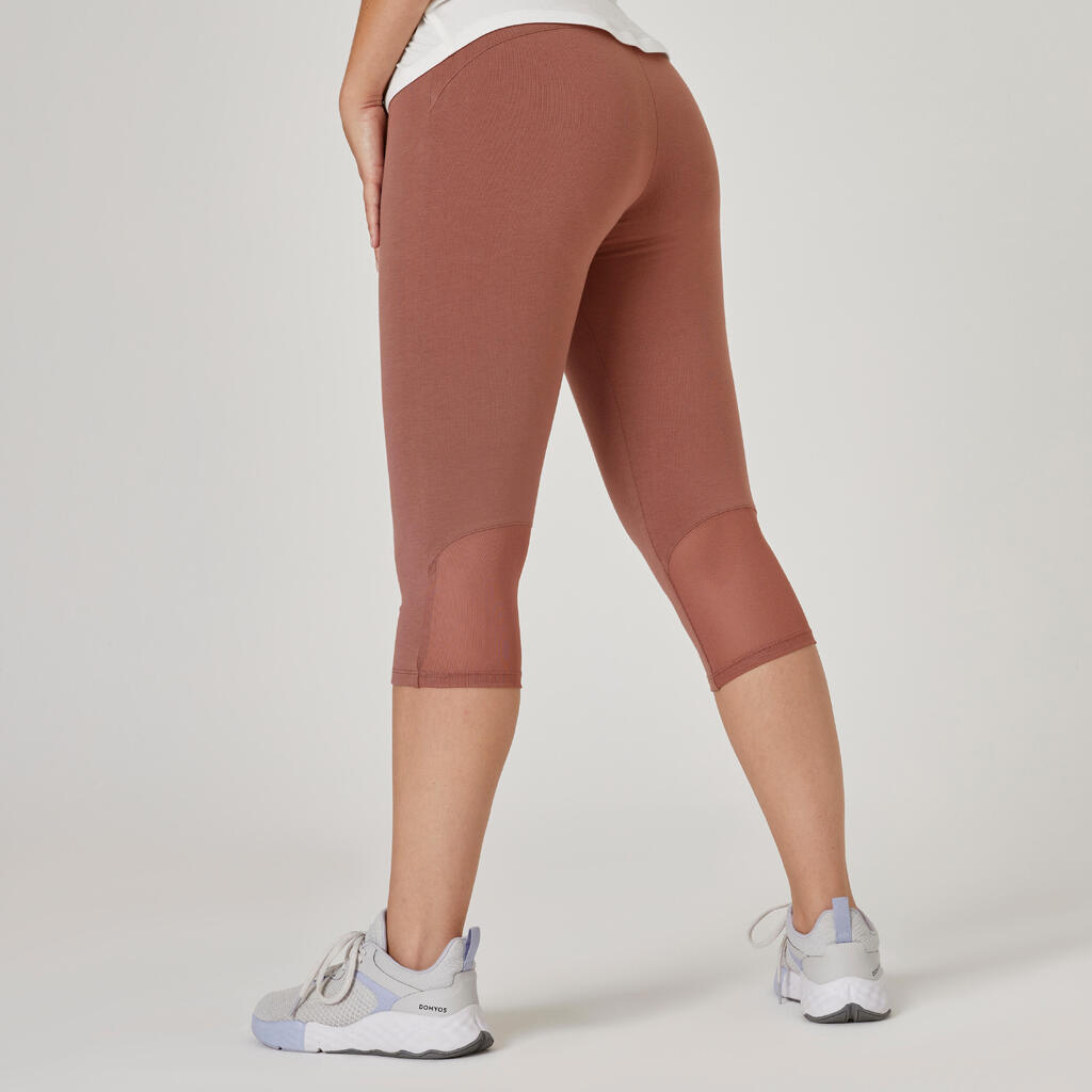 Leggings 3/4 Fitness 520 Slim violett 