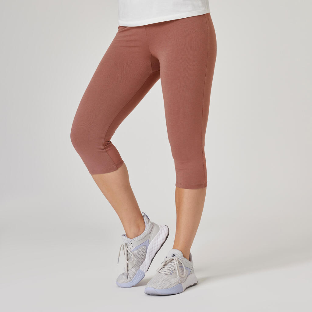 Leggings 3/4 Fitness 520 Slim violett 