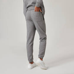 Men's Fitness Jogging Bottoms 500 Essentials - Grey