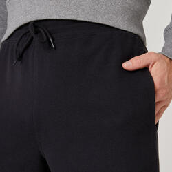 Pantalón chándal fitness algodón recto Hombre Domyos 120