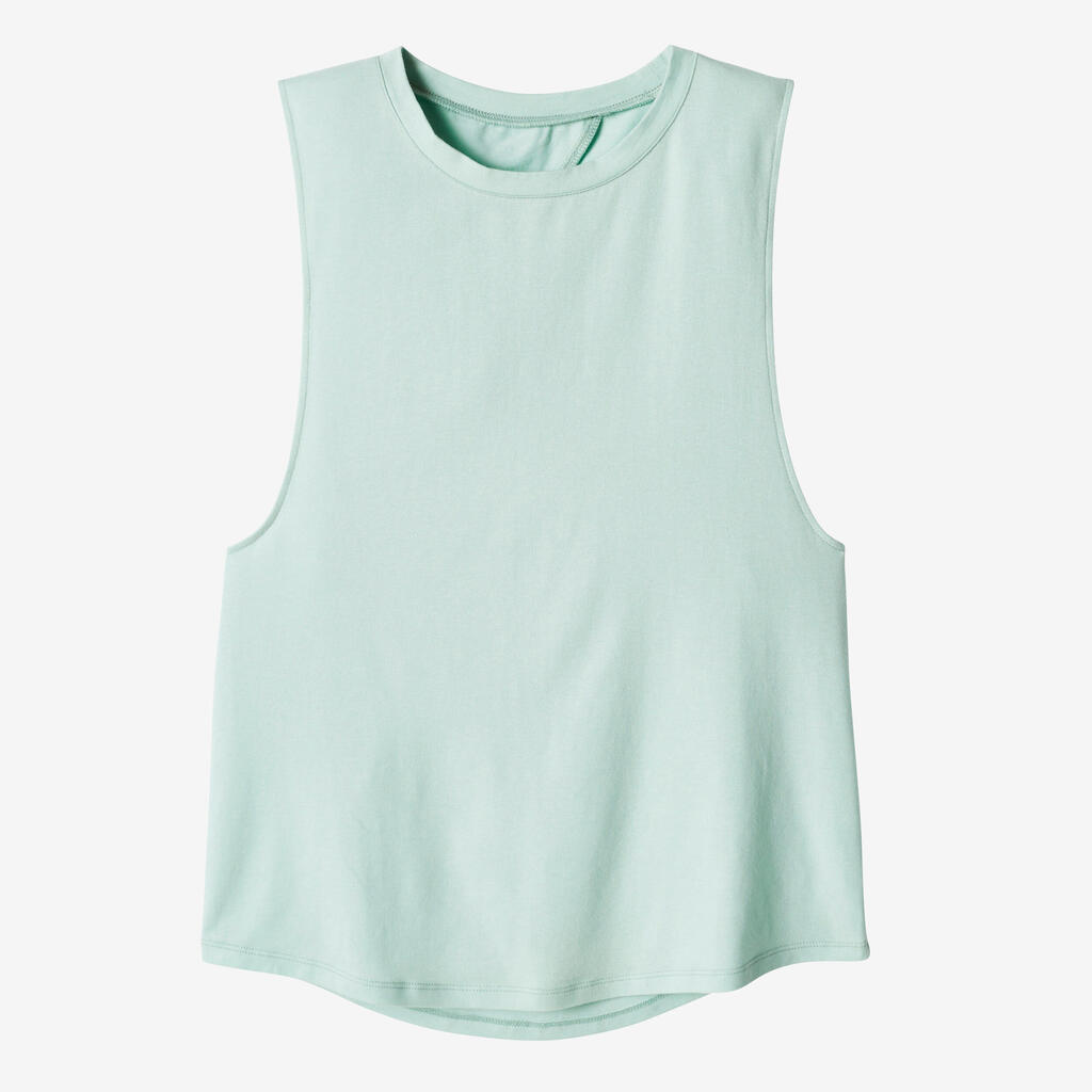 Débardeur ample Fitness Femme - 500 vert