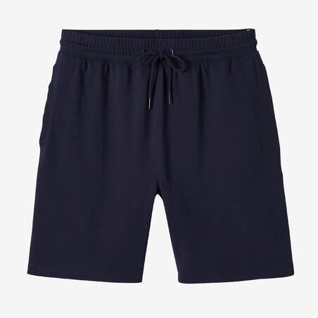 Short Fitness Homme - 500 Essentials bleu noir